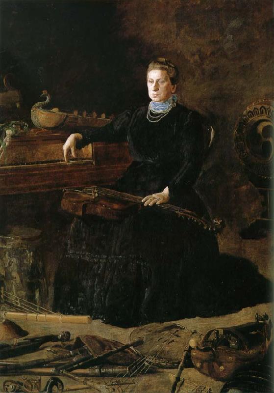 Thomas Eakins William-s Wife oil painting image